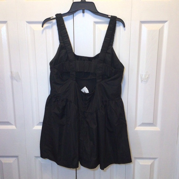 TCEC Women's Black Athletic Active Romper Dress - Picture 5 of 10